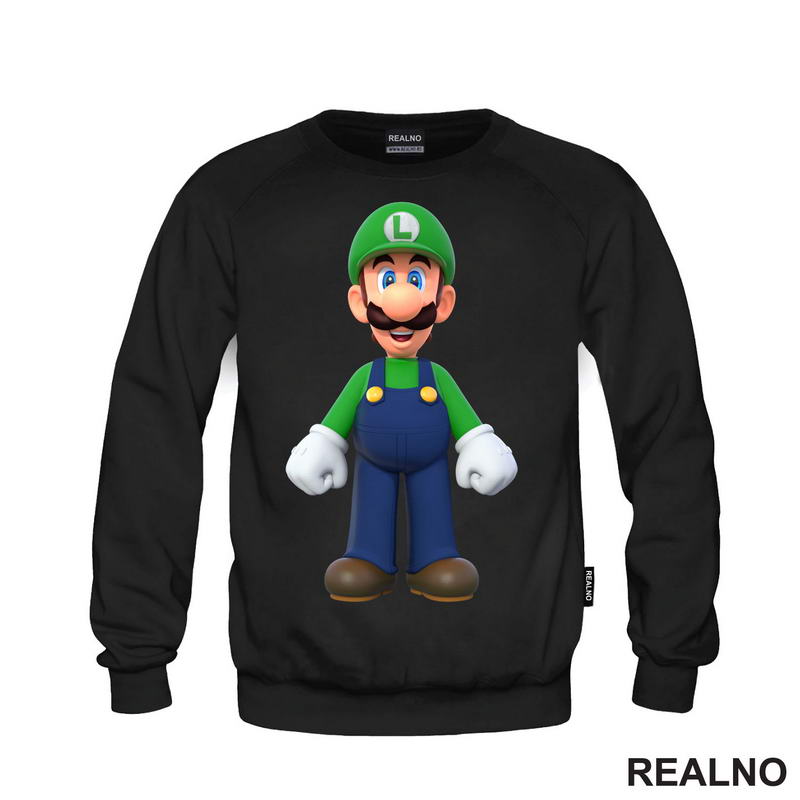 Luidji - Luiđi Stoji - Super Mario - Majica