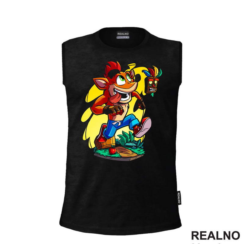 Crash Bandicoot - Running - Majica