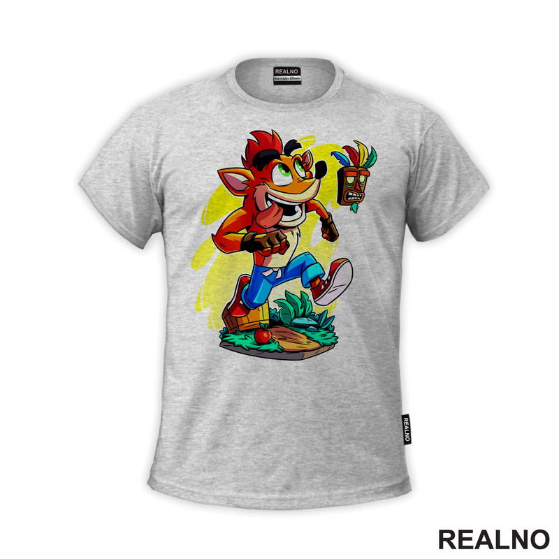 Crash Bandicoot - Running - Majica