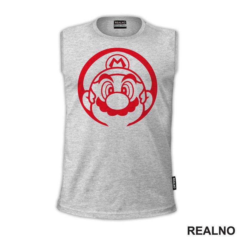 Glava - Super Mario - Majica
