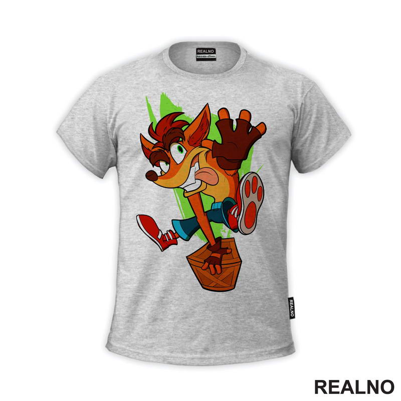 Crash Bandicoot - Jump - Majica