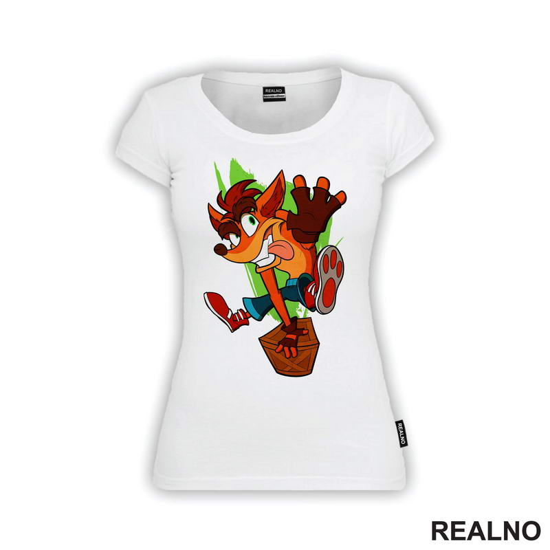 Crash Bandicoot - Jump - Majica