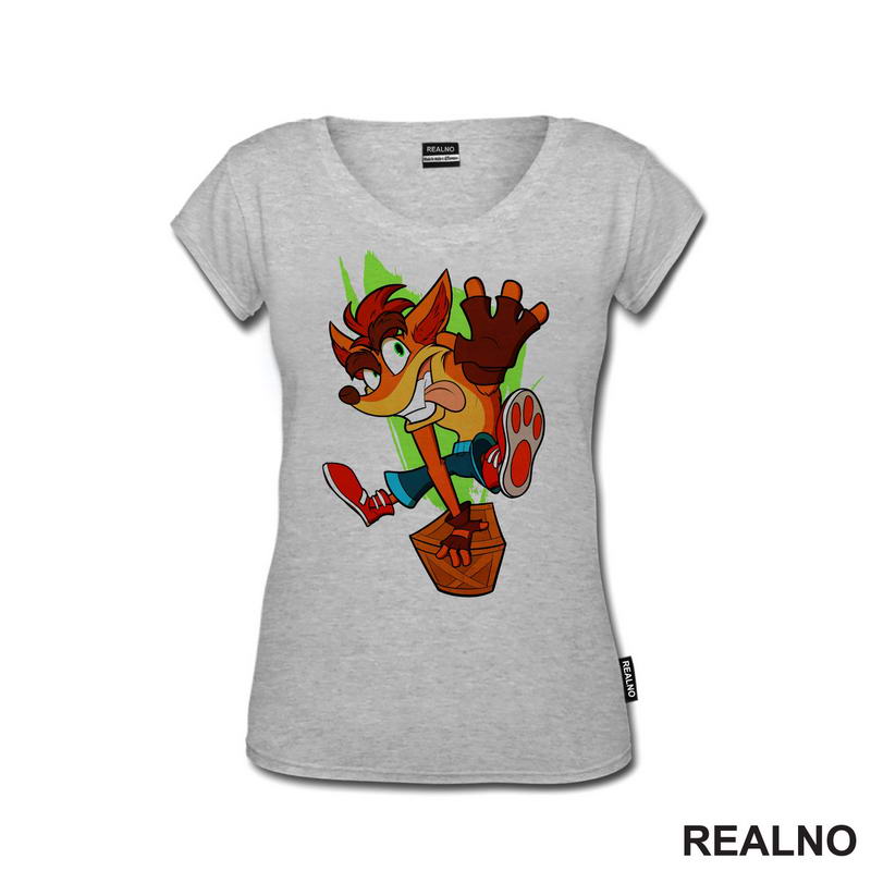 Crash Bandicoot - Jump - Majica
