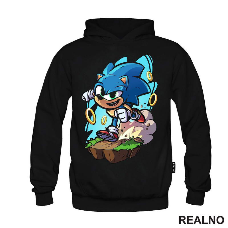 Drawing - Rings - Sonic - Majica