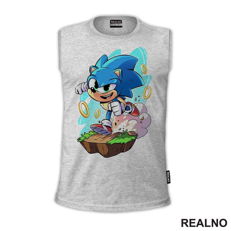 Drawing - Rings - Sonic - Majica