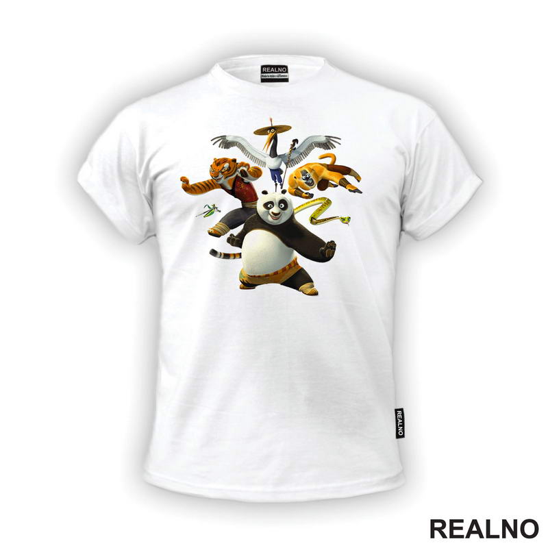 Kung Fu Panda - Ekipa - Crtani Filmovi - Majica