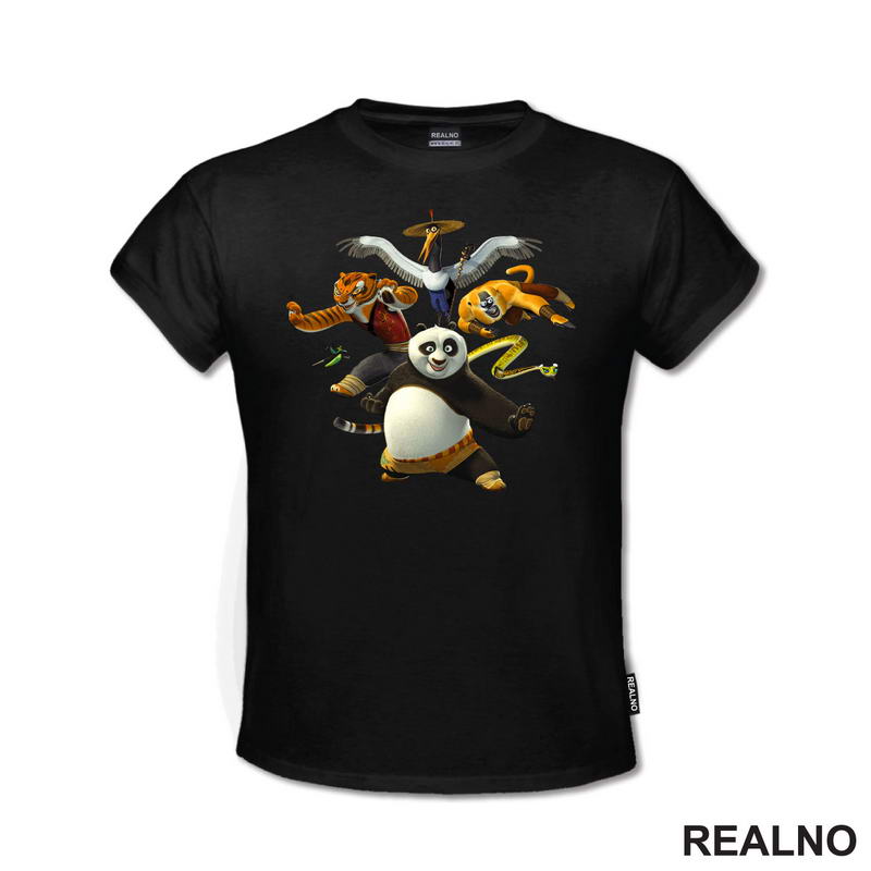 Kung Fu Panda - Ekipa - Crtani Filmovi - Majica