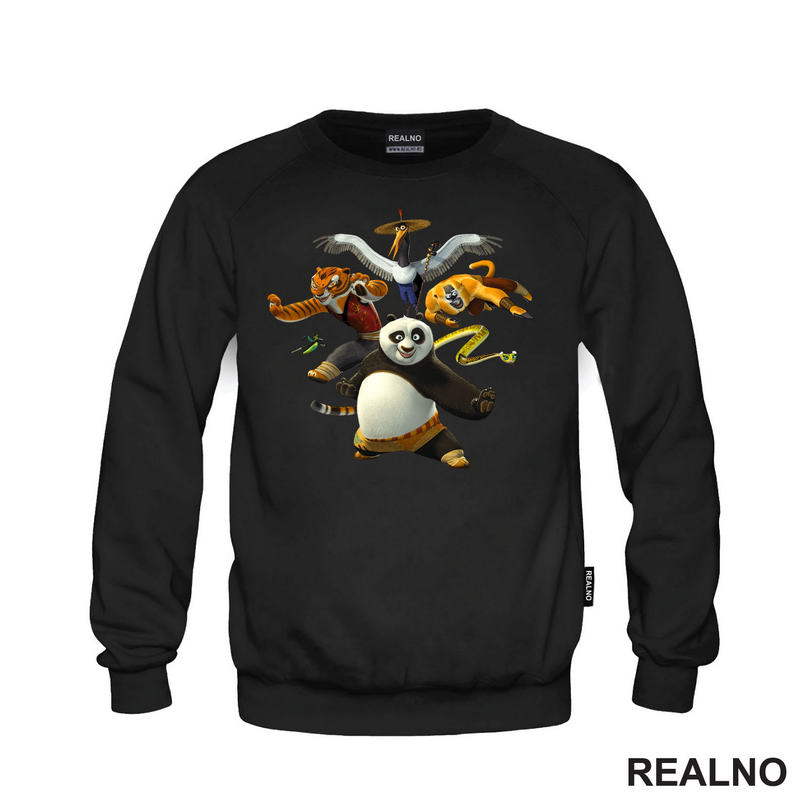 Kung Fu Panda - Ekipa - Crtani Filmovi - Majica