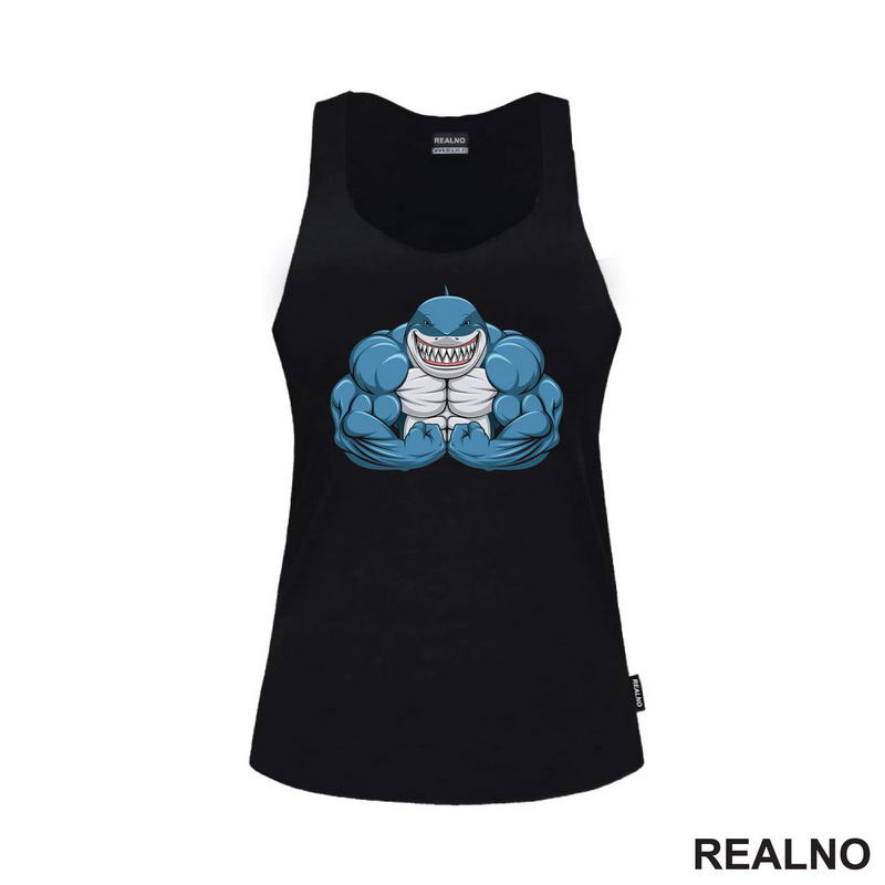 Napucana Ajkula - Strong Shark - Trening - Majica