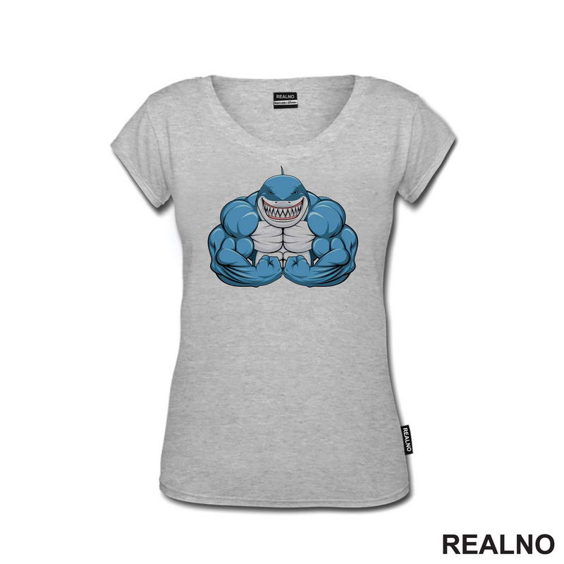 Napucana Ajkula - Strong Shark - Trening - Majica