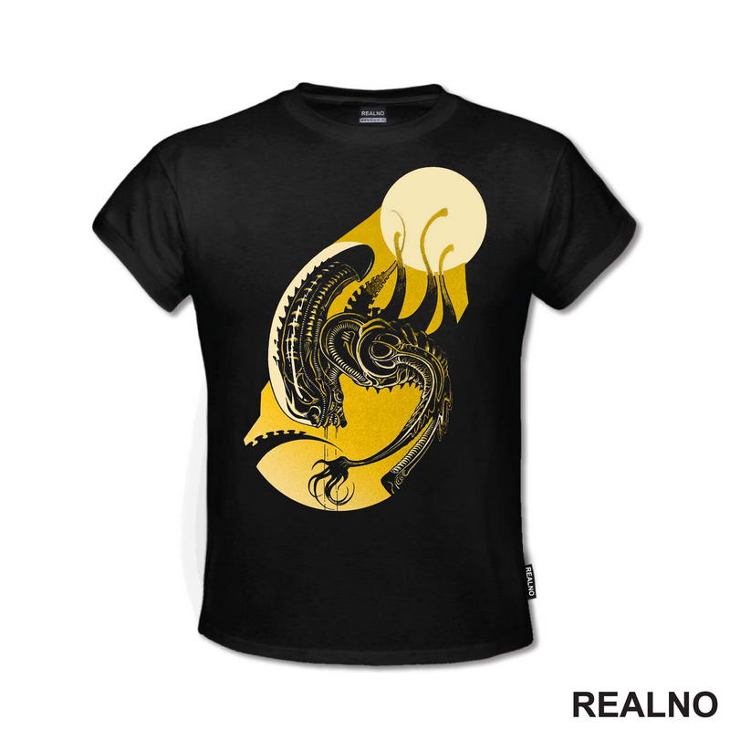 Yellow Moon - Alien - Majica