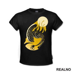 Yellow Moon - Alien - Majica