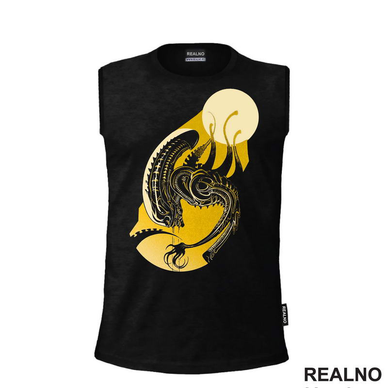 Yellow Moon - Alien - Majica
