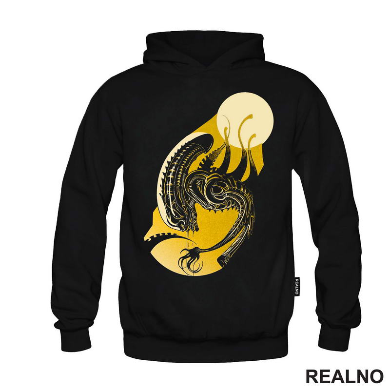 Yellow Moon - Alien - Majica