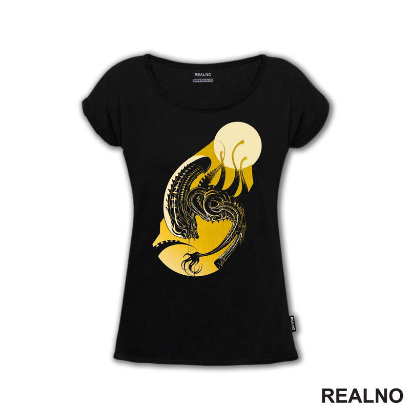 Yellow Moon - Alien - Majica