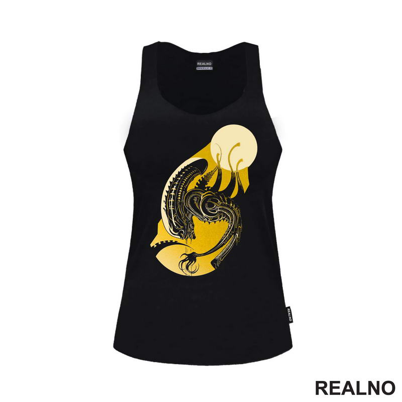 Yellow Moon - Alien - Majica