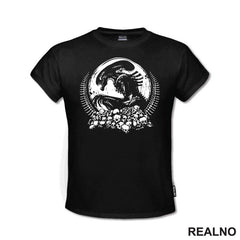 Crushed Skulls - Alien - Majica