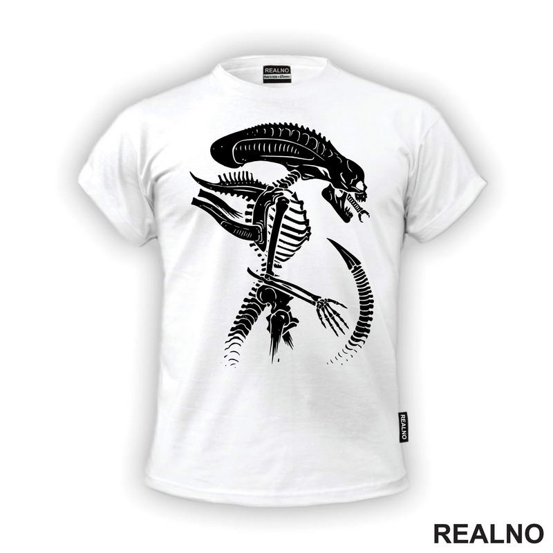 Skeleton - Alien - Majica