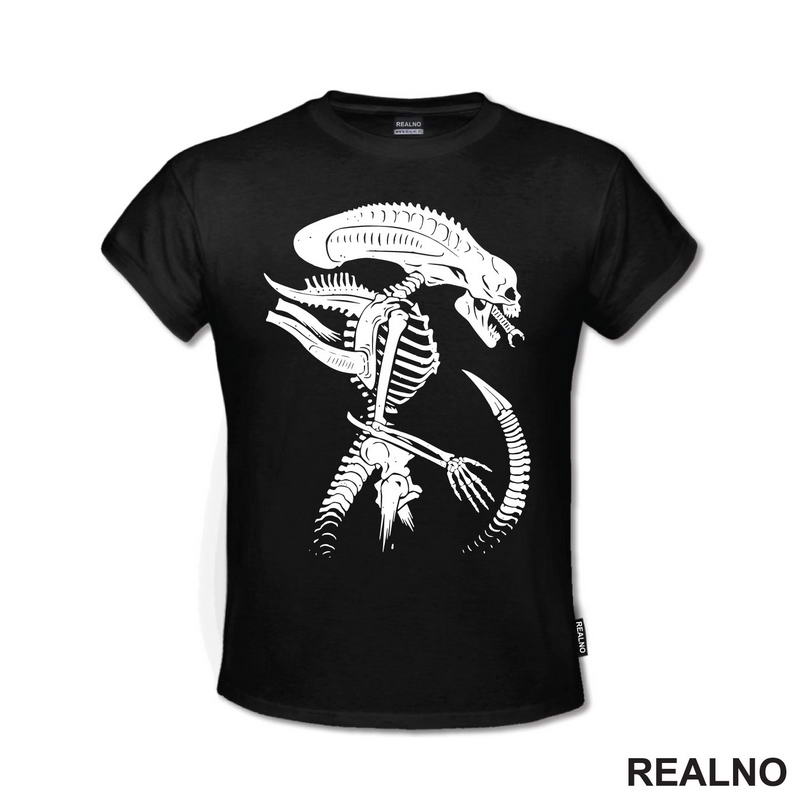Skeleton - Alien - Majica