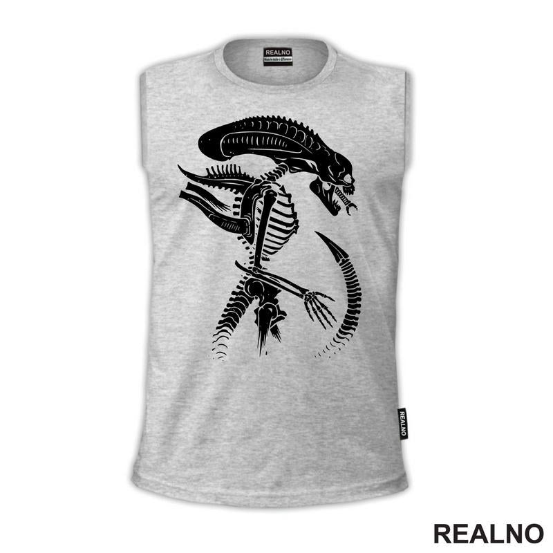 Skeleton - Alien - Majica