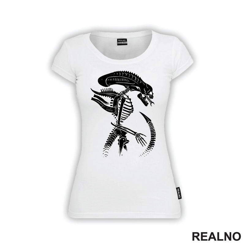 Skeleton - Alien - Majica