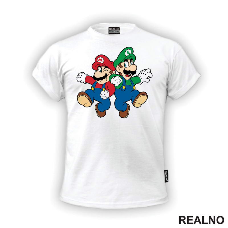 Braća Se Tuku - Super Mario - Majica