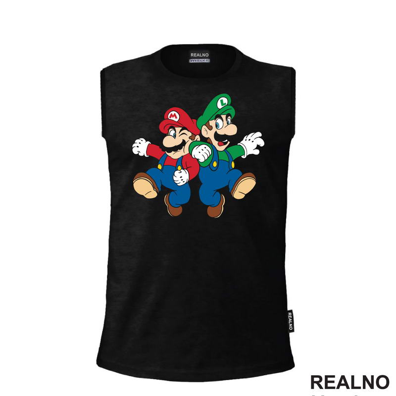 Braća Se Tuku - Super Mario - Majica