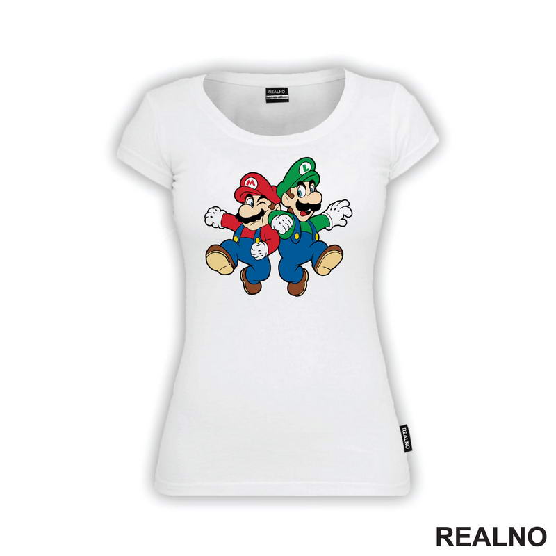 Braća Se Tuku - Super Mario - Majica
