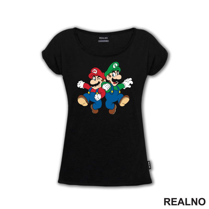 Braća Se Tuku - Super Mario - Majica