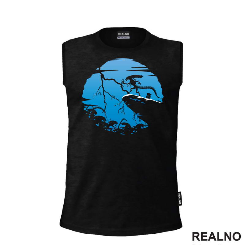 Blue Moon - Alien - Majica