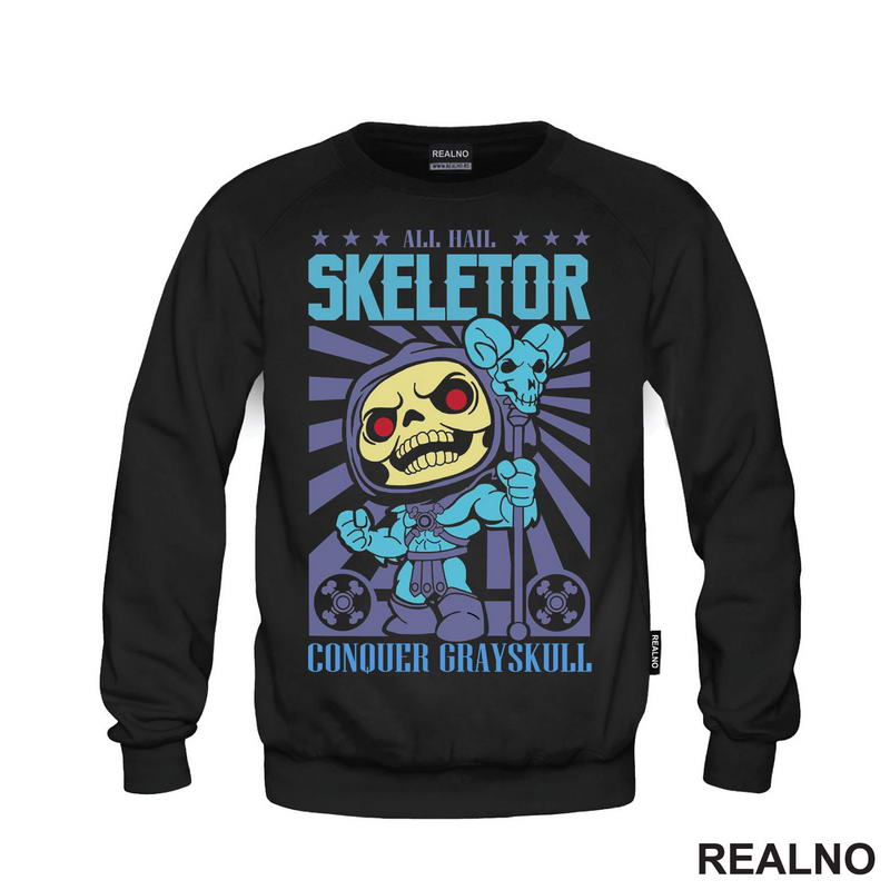 All Hail Skeletor - Masters of the Universe - Majica