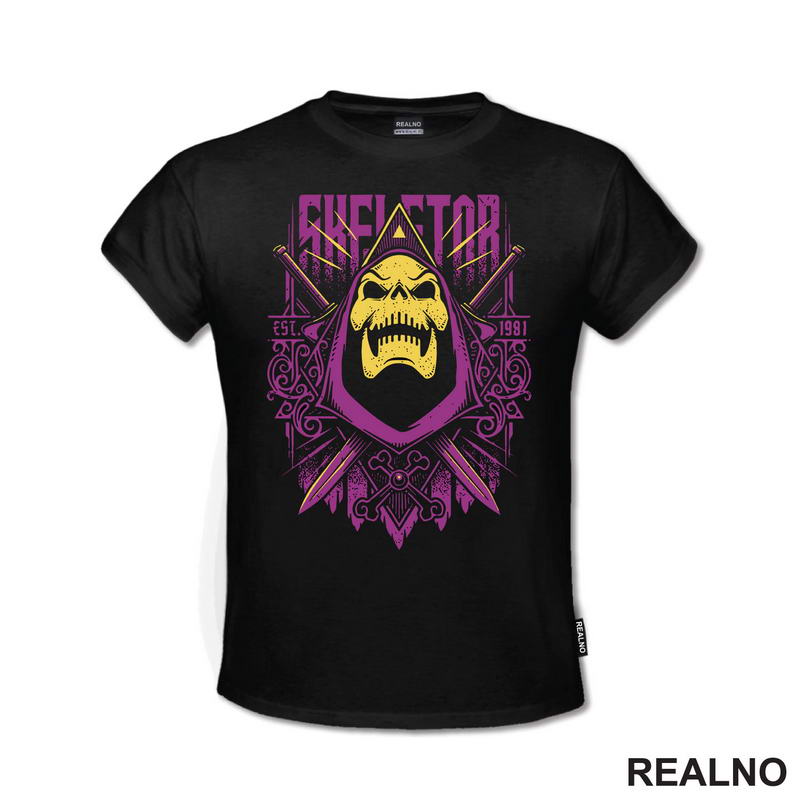 Purple Skeletor - Masters of the Universe - Majica