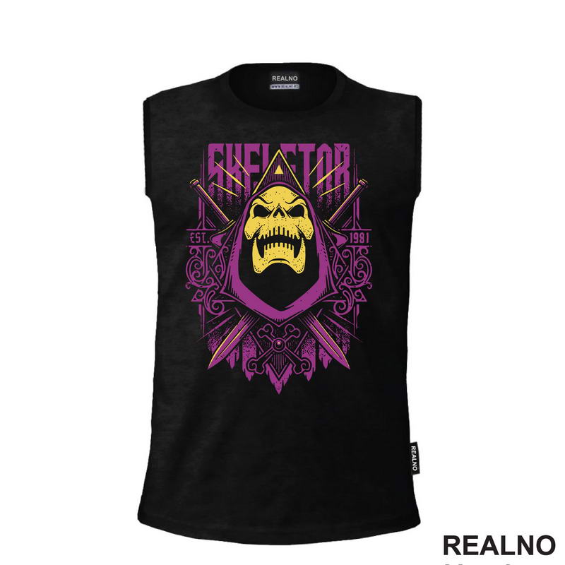 Purple Skeletor - Masters of the Universe - Majica