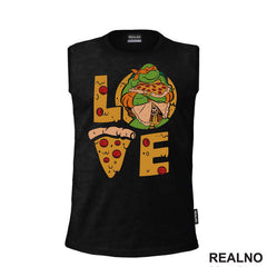 Pizza Love - Mike - Nindža Kornjače - Majica