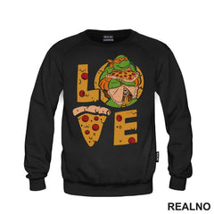 Pizza Love - Mike - Nindža Kornjače - Majica