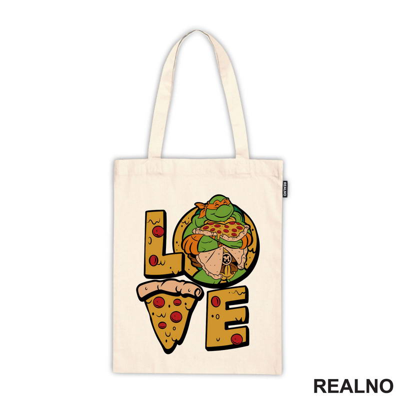 Pizza Love - Mike - Nindža Kornjače - Majica