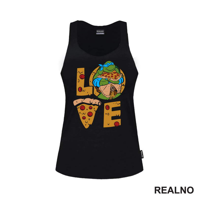 Pizza Love - Leo - Nindža Kornjače - Majica