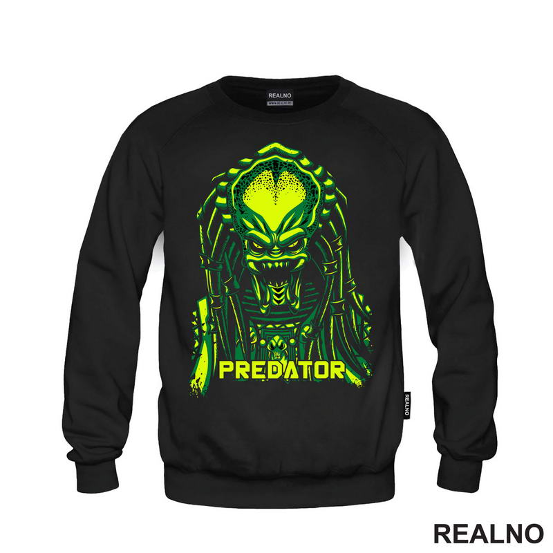 Radioactive Green - Predator - Majica