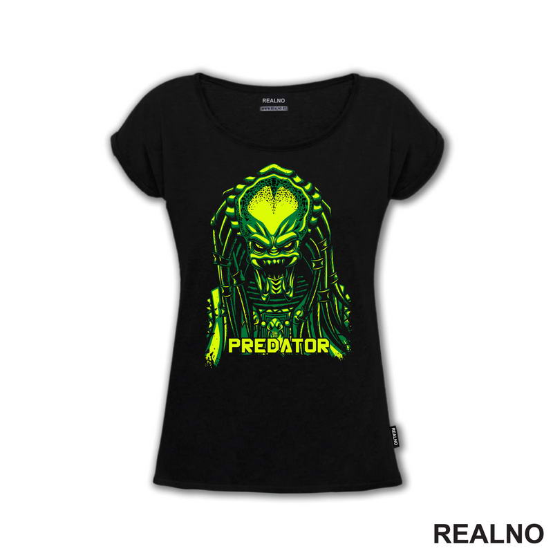 Radioactive Green - Predator - Majica