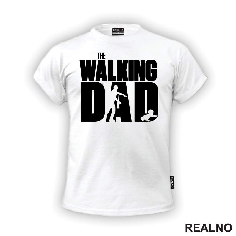 The Walking Dad And Baby - Mama i Tata - Ljubav - Majica