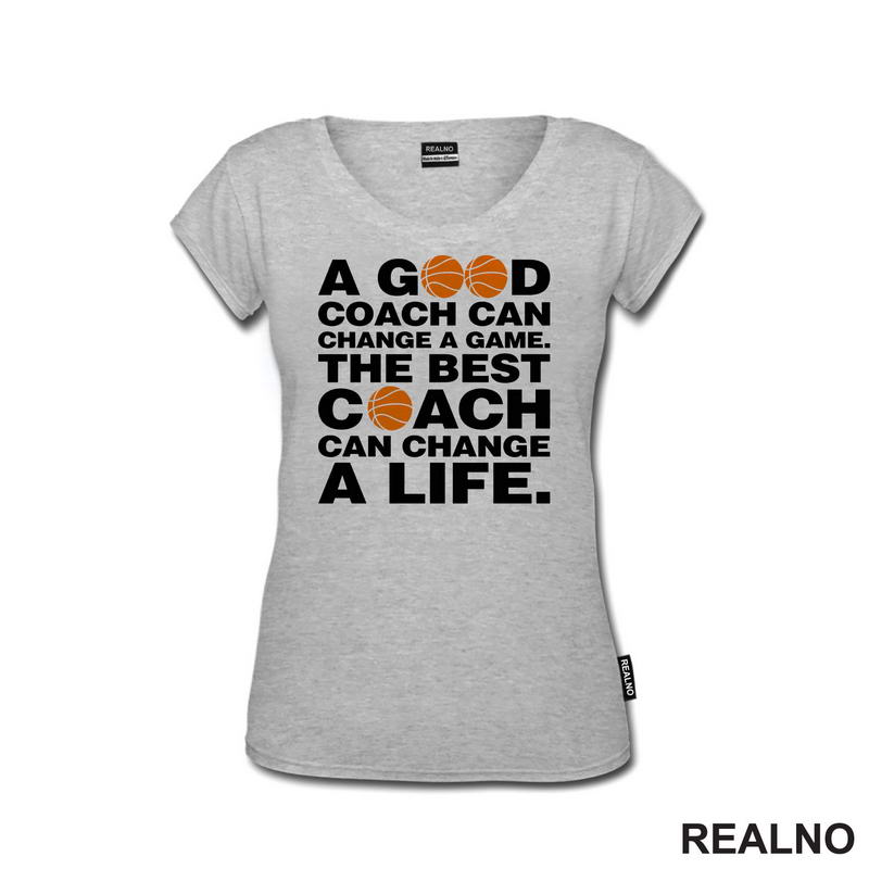 A Good Coach Can Change A Life - Košarka - Sport - Majica