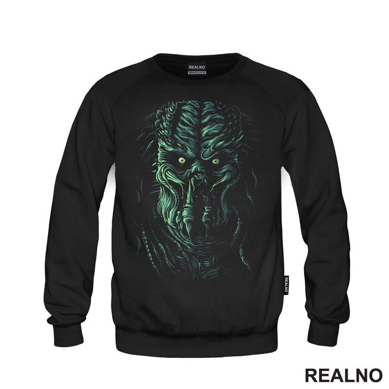 Green Dots And Lines - Predator - Majica