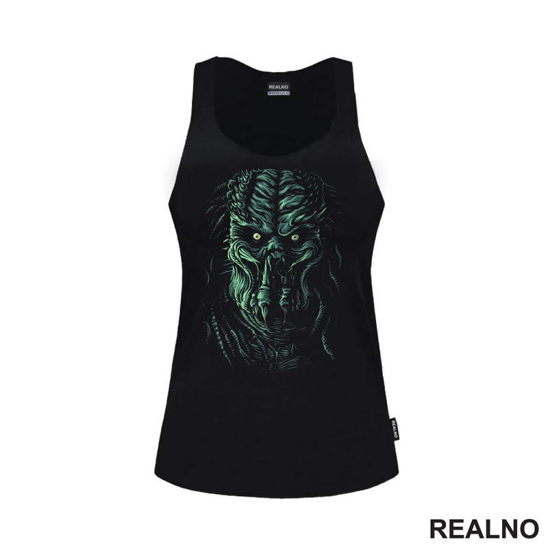 Green Dots And Lines - Predator - Majica