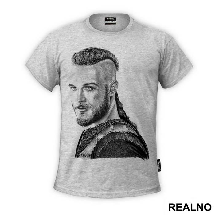 Ragnar Lothbrok Drawing - Vikings
