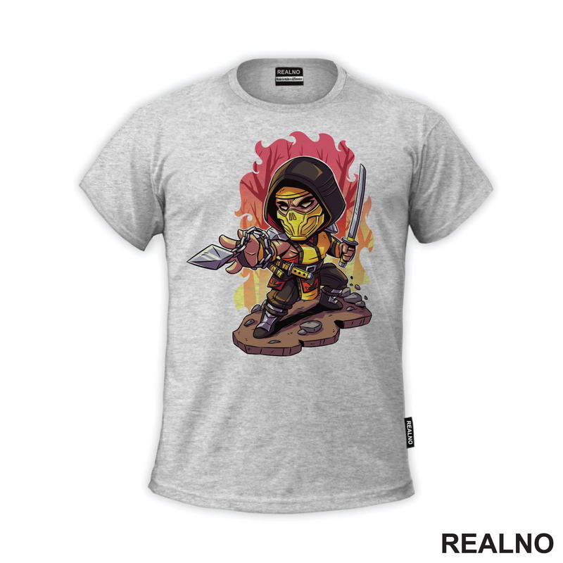 Chibi Scorpion - Mortal Kombat - Majica