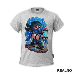 Chibi Sub Zero - Mortal Kombat - Majica