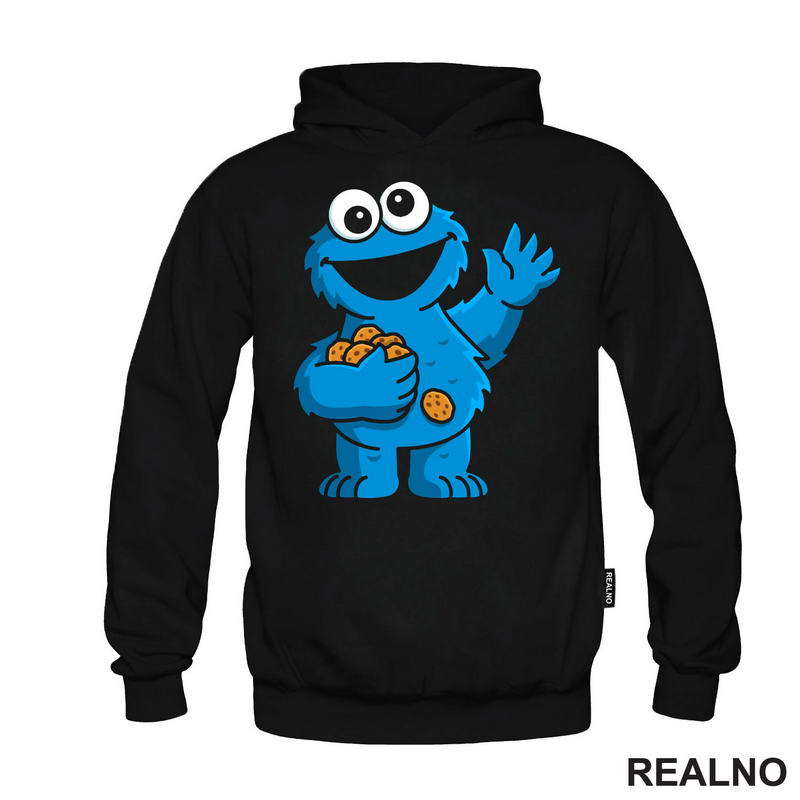 Cookie Monster - Small - Crtani Filmovi - Majica