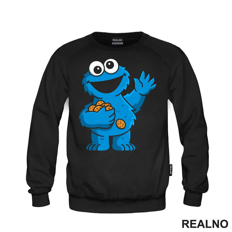 Cookie Monster - Small - Crtani Filmovi - Majica