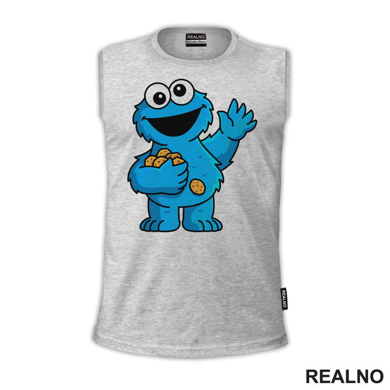 Cookie Monster - Small - Crtani Filmovi - Majica
