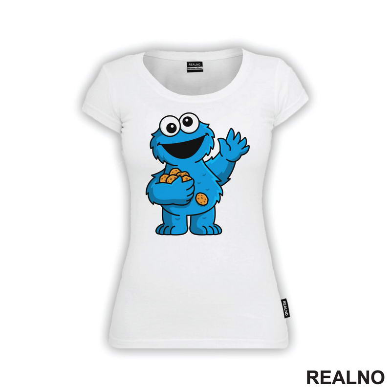 Cookie Monster - Small - Crtani Filmovi - Majica
